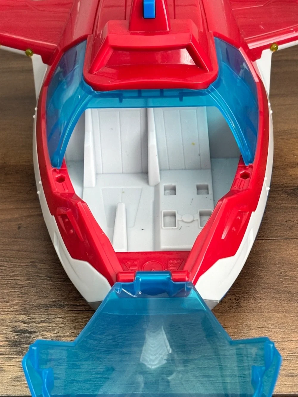 Paw Patrol Air Patroller Rescue Plane Airplane Lights Sound Toy Red Blue WORKS